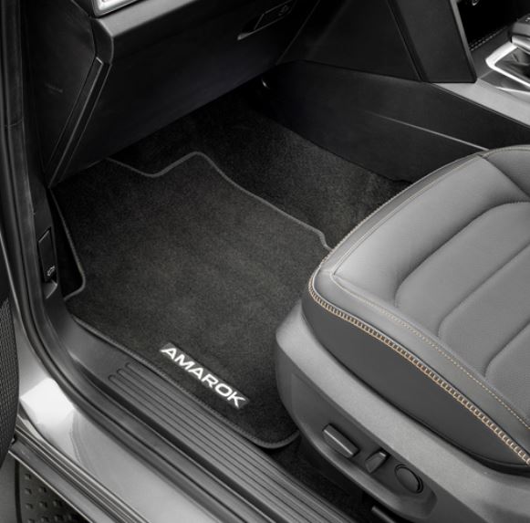 ZGB2HJ061-270.jpg VW Amarok 2023 Onwards Textile Carpet Mat Set - Image 1